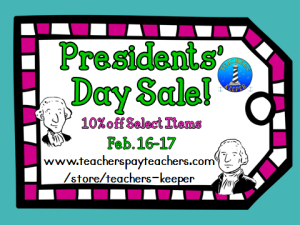Pres. Day Sale